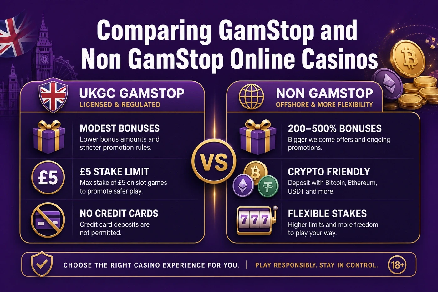 online casinos not on gamstop